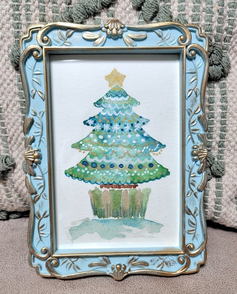 水彩ツリー🎄原画③