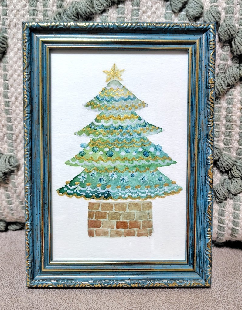 水彩ツリー🎄原画④