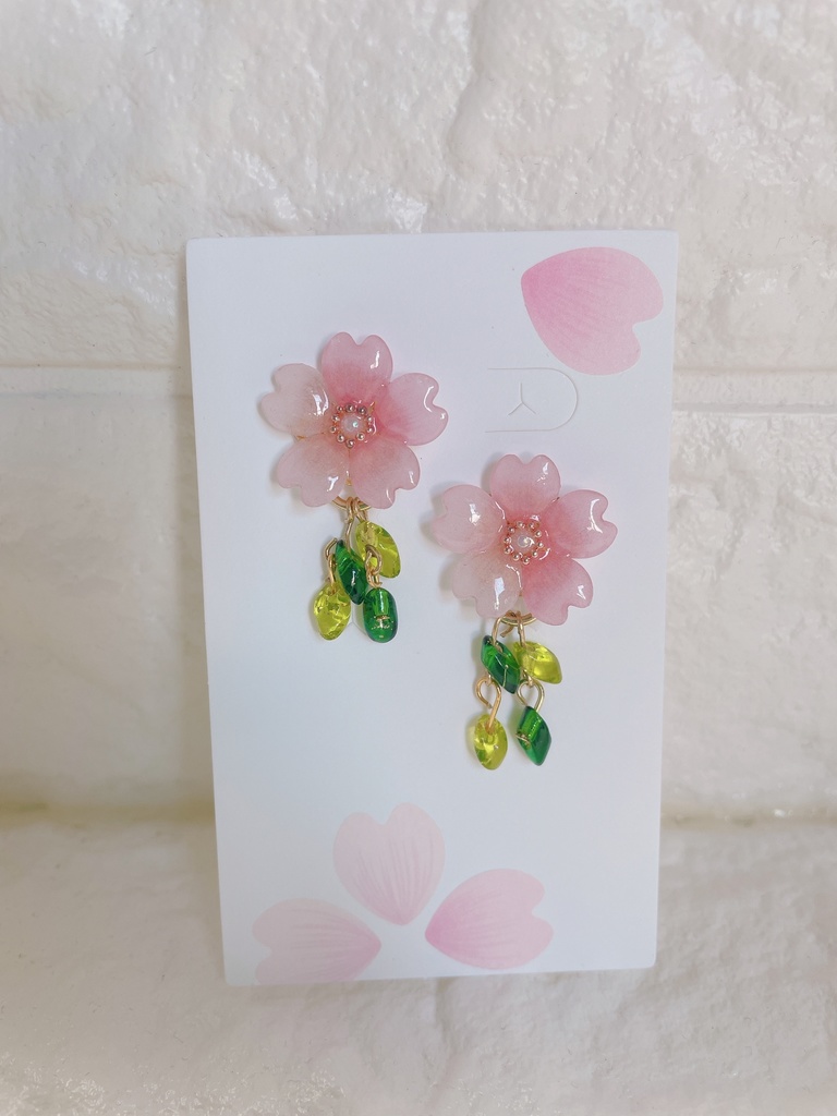 サクラ咲く(ピアス)