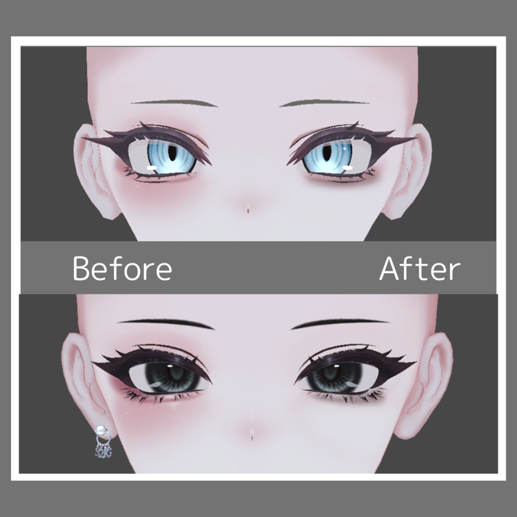 シンプルくまメイク【11アバター対応】