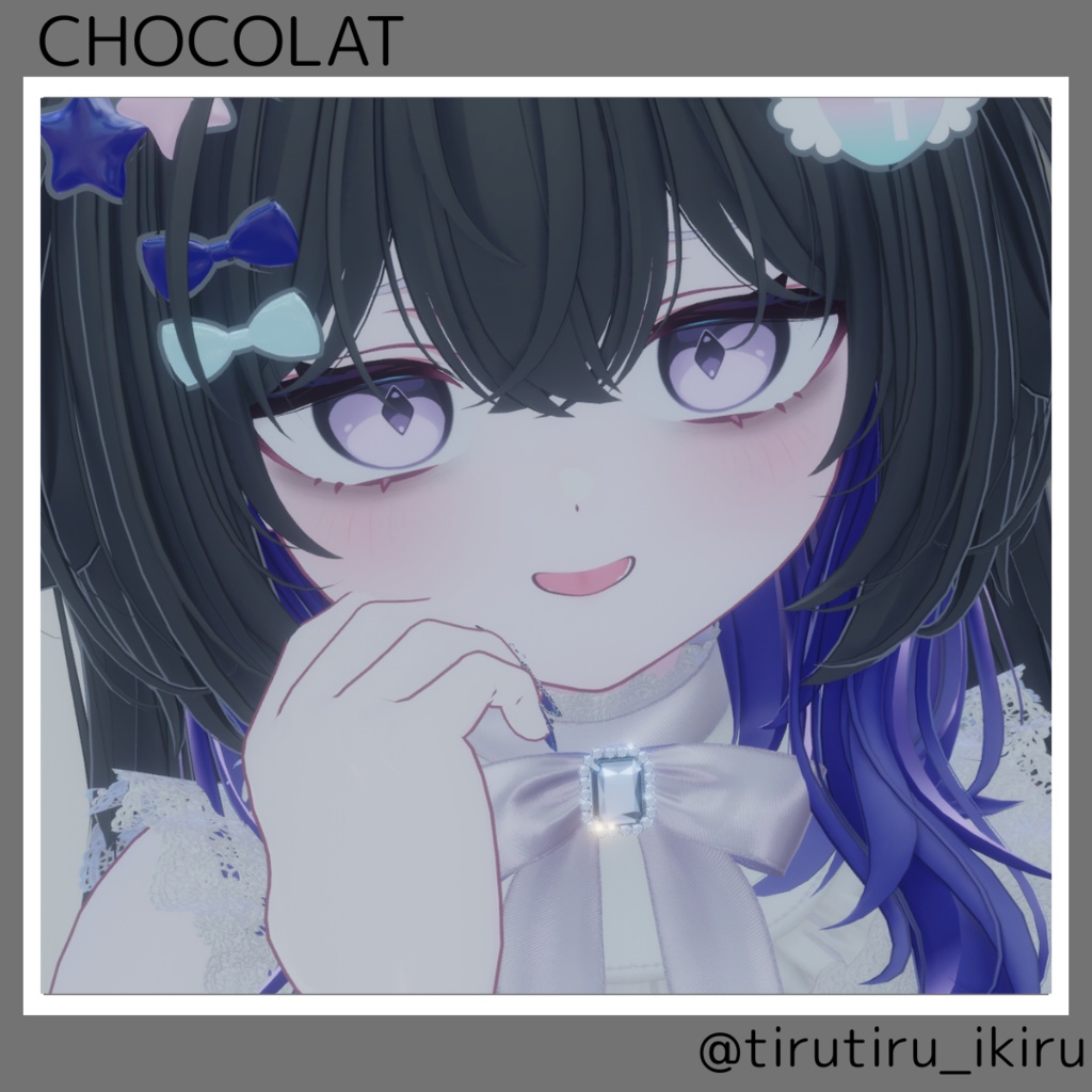 シンプルくまメイク【11アバター対応】