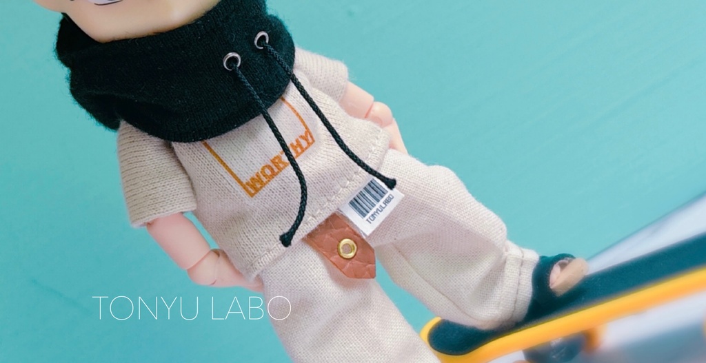 Wide baggy slacks set