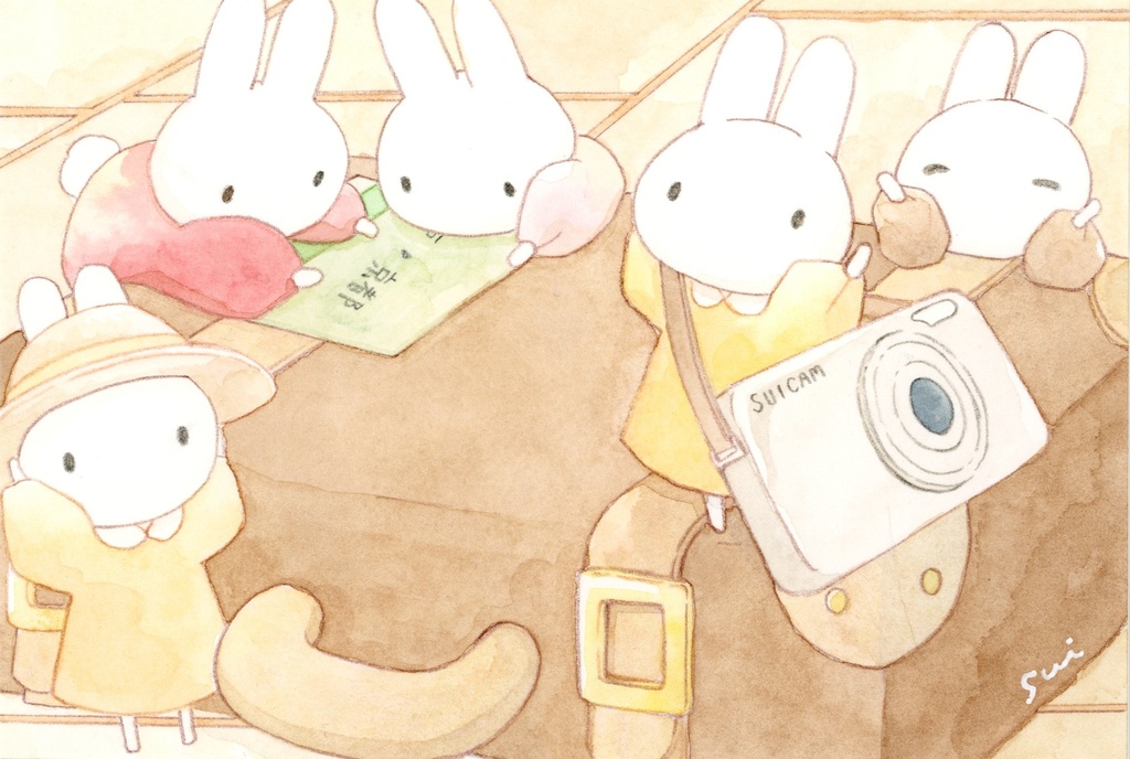 うさぎとおでかけ