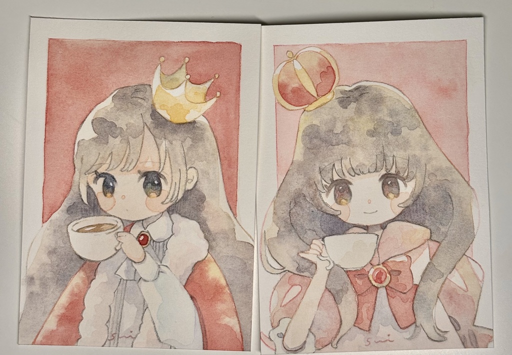 KING&QUEEN【女の子イラスト】