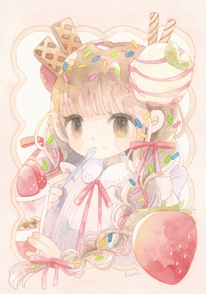 ストロベリーパフェ