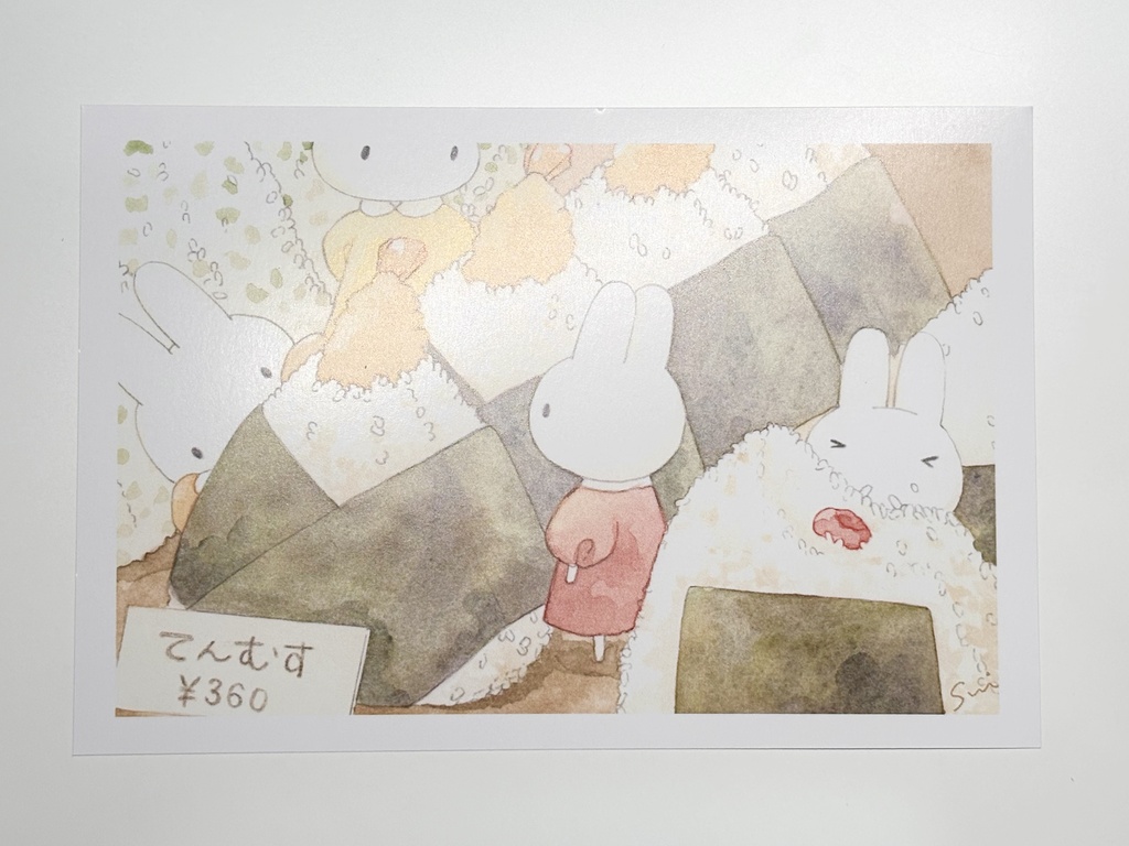 【全4種】うさぎポストカード