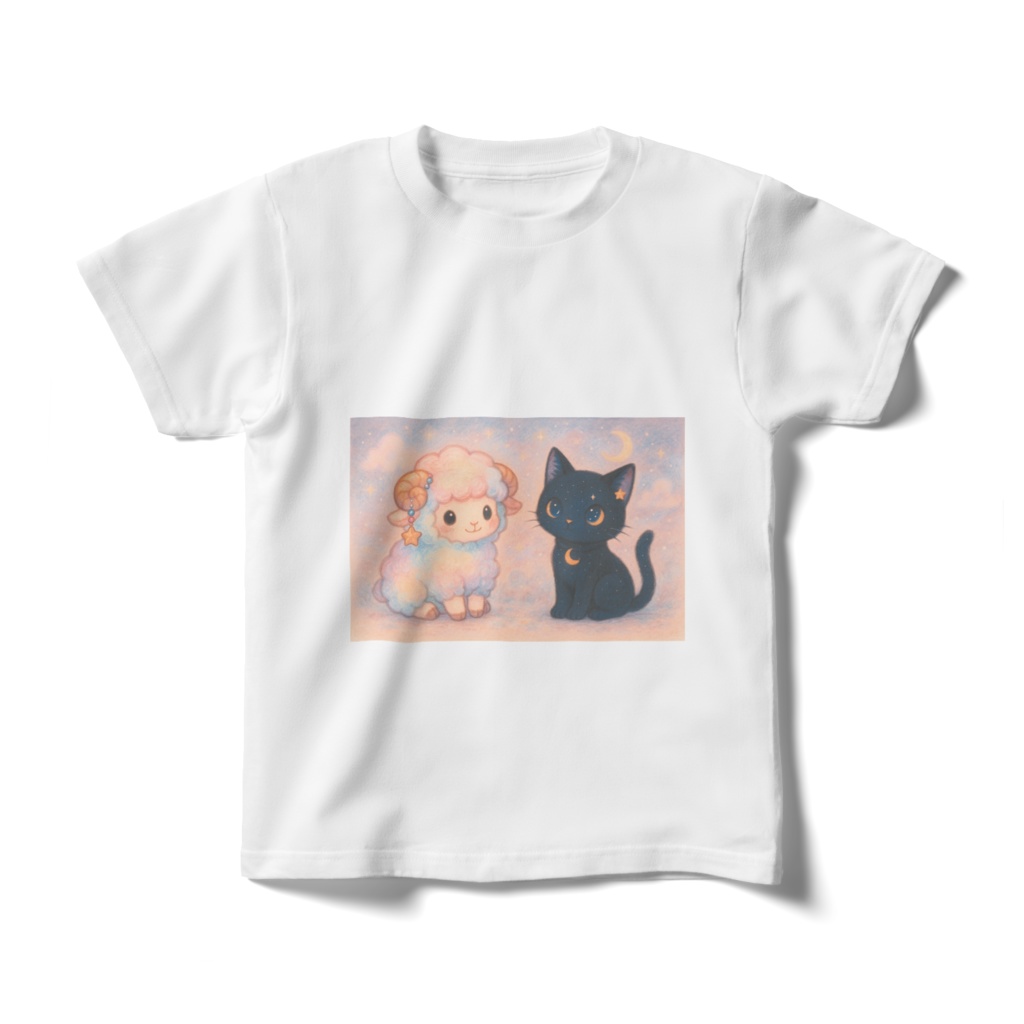 星降るコンビTシャツ-キッズサイズ