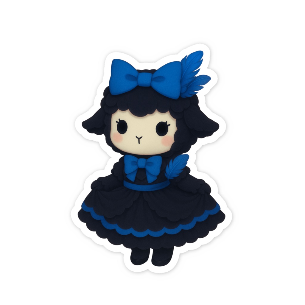 シエル・ブルーネ スマホステッカー