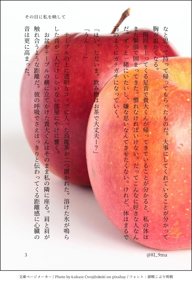 小説オーダー承ります。