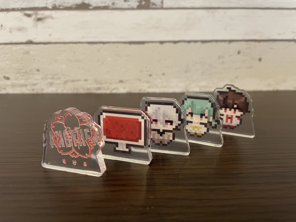 ミニアクリルブロックガチャ【別解】