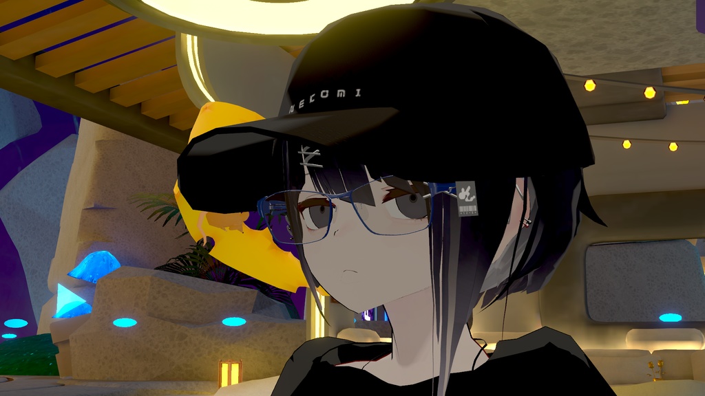 普段つけてるメガネ【Modular avatar対応】