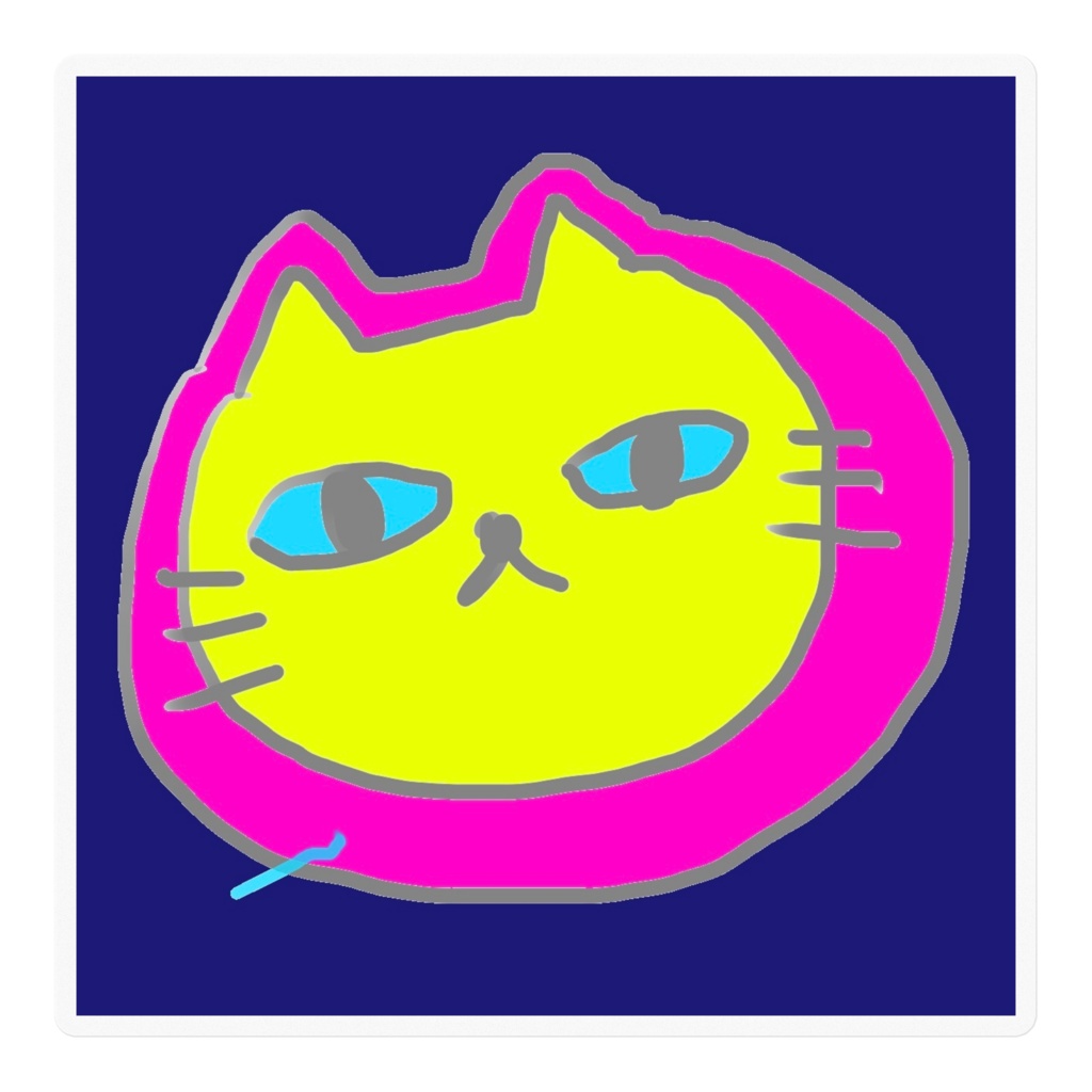 ねこここねこねなみなみステッカー