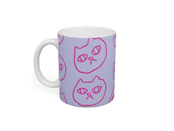 ねこここねこねマグカップ
