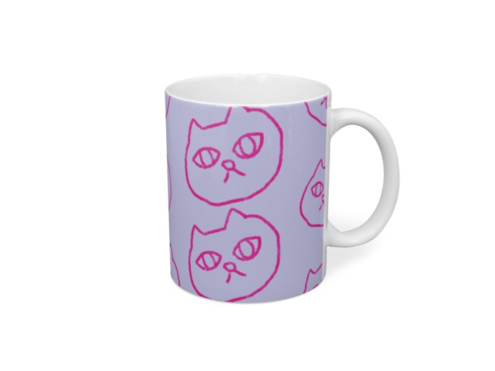 ねこここねこねマグカップ