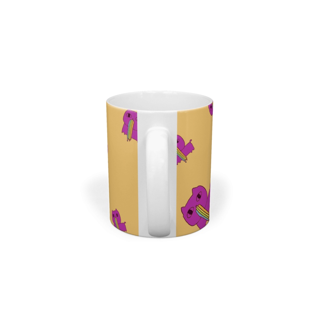 ねこここねこねれいんぼーマグカップ