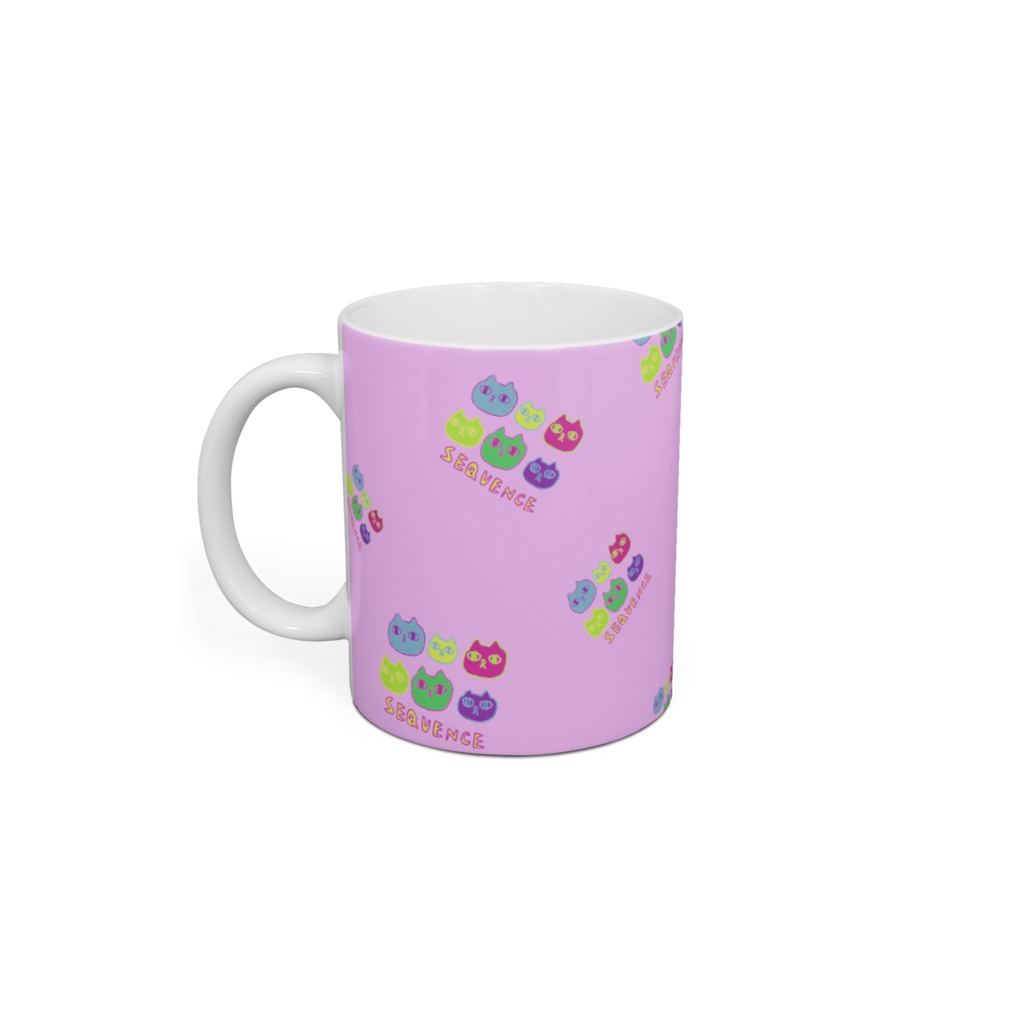 ねこここねこねしーけんすマグカップ