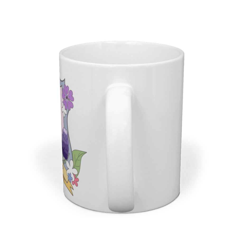 花白ヒカルエンブレムマグカップ