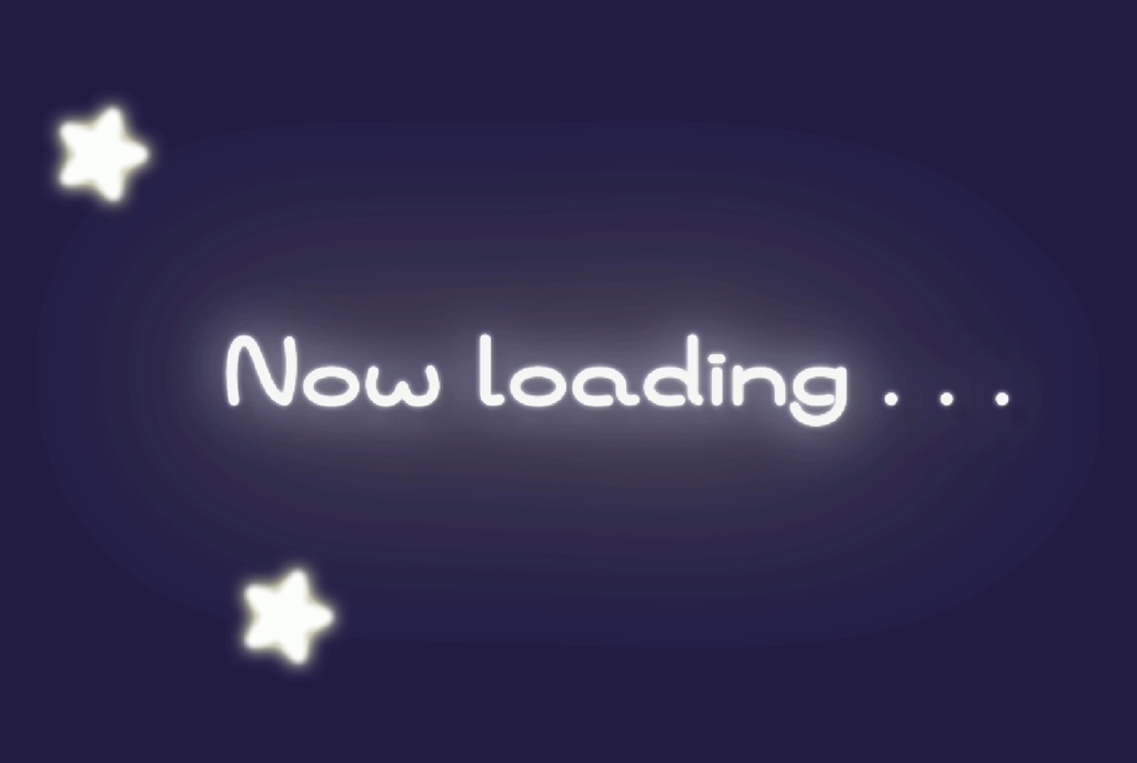 流れ星のNowloading
