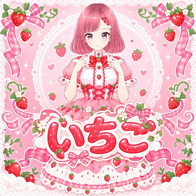 【VRoid衣装】いちご