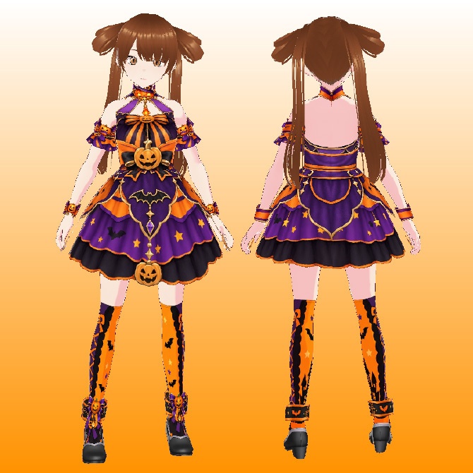 【VRoid衣装】ハロウィン