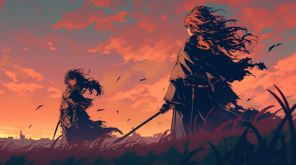 【フリーBGM】かつて並び立った影 / Shadows We Once Shared【Japanese Battle BGM】