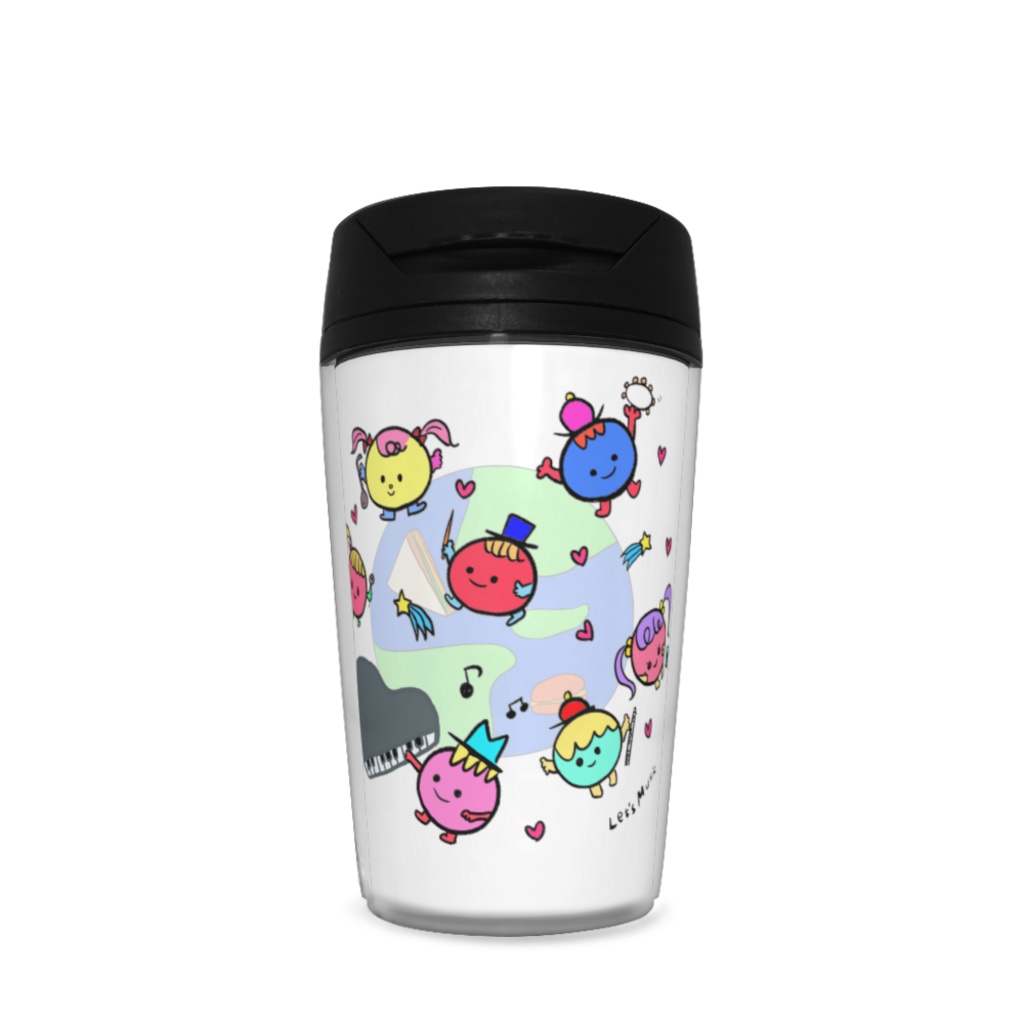 レッツミュージックタンブラー