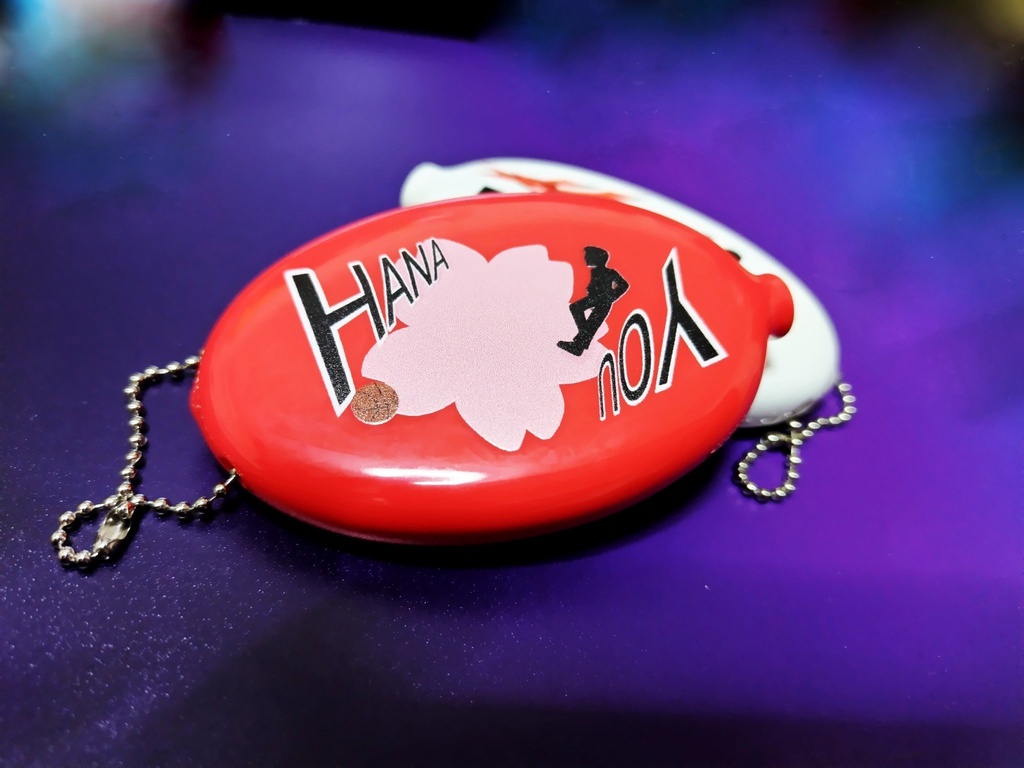 水戸&桜木モチーフ  ラバーコインケース