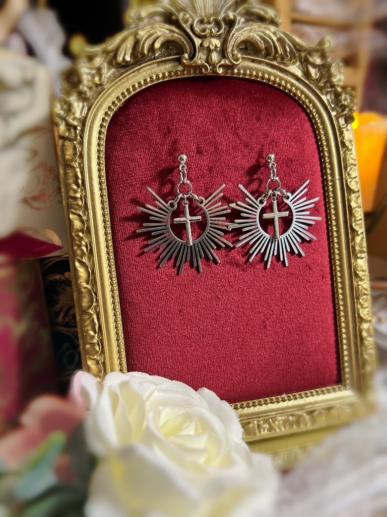 天使イメージピアス