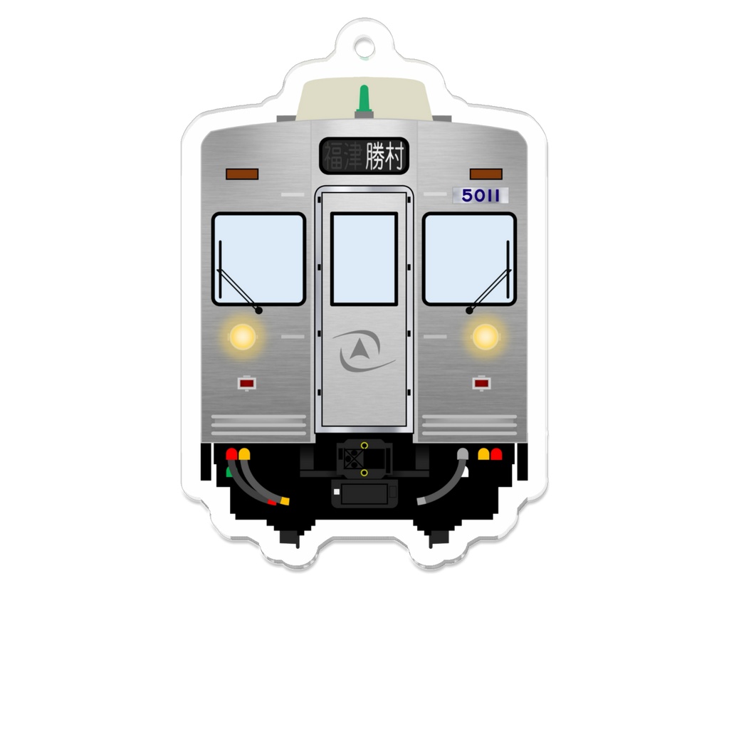 500形 5011号車 登場時仕様 アクリルキーホルダー