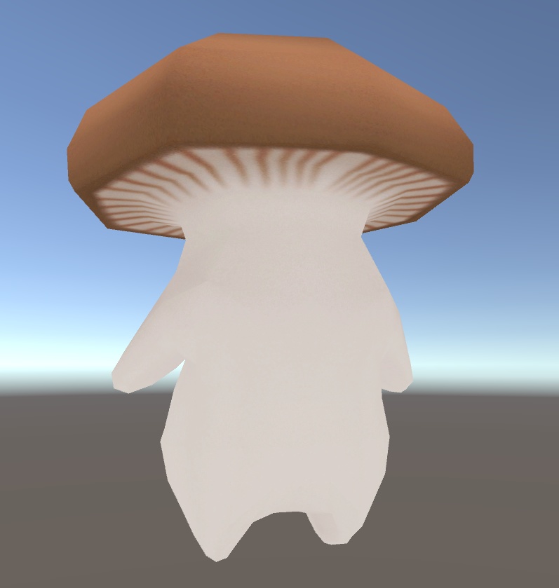 しいたけデジタル可動フィギュア