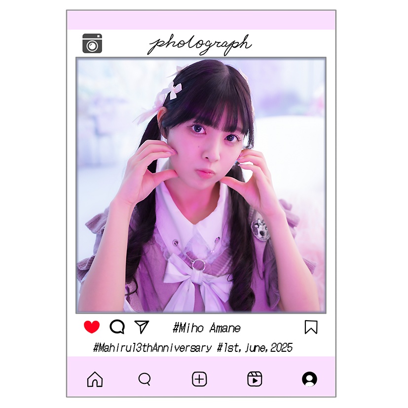 胡桃沢まひる13周年 アクリルスタンド