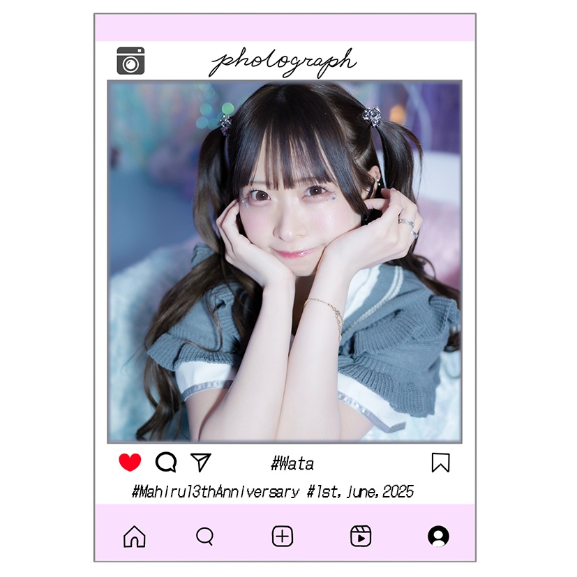 胡桃沢まひる13周年 アクリルスタンド