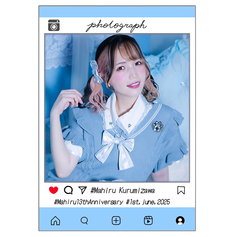 胡桃沢まひる13周年 アクリルスタンド