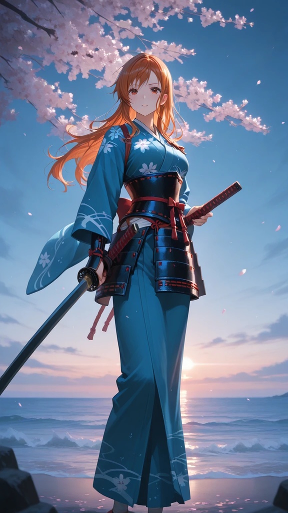 A female Samurai inspired by Nami / ONEPIECE