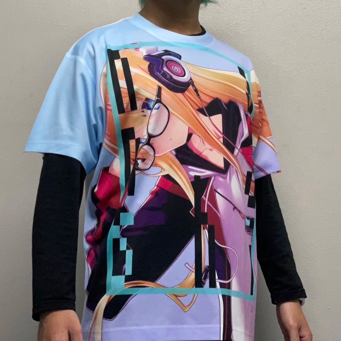 ななし11 フルグラフィックTシャツ XL