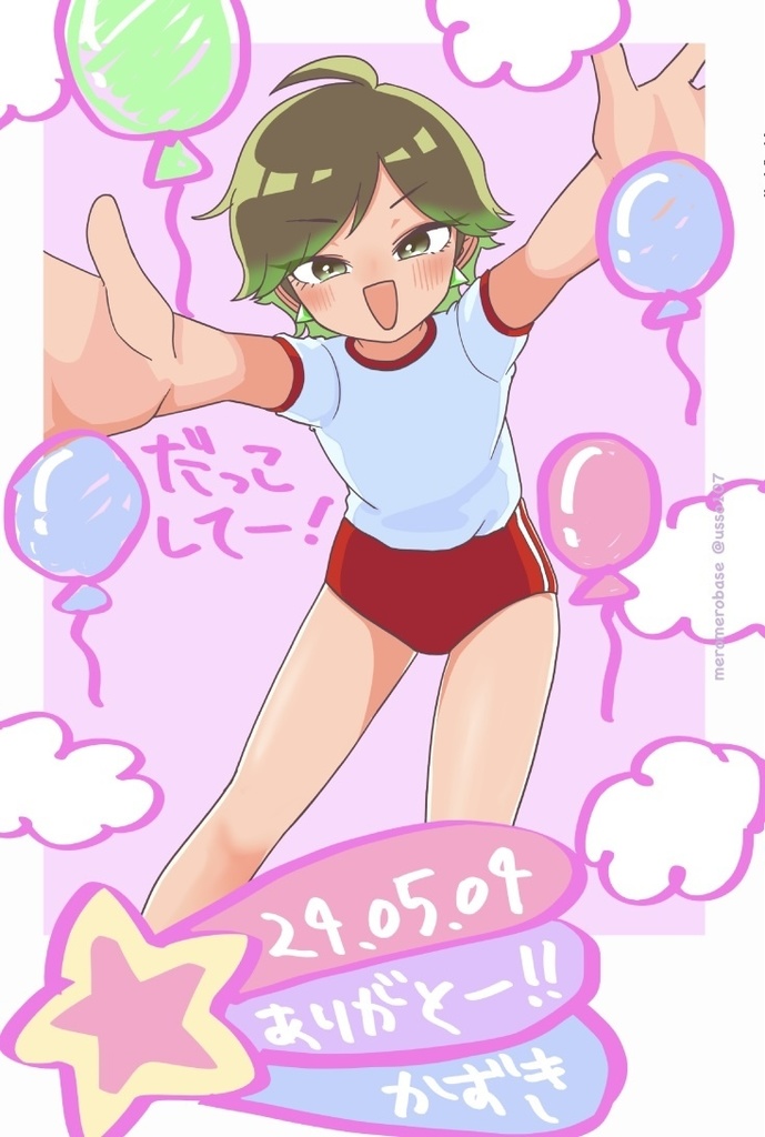 【全6種】めろめろ基地 チェキ風ラミカ