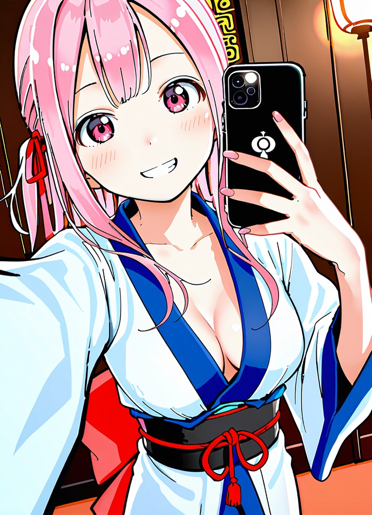 自撮りガール「音羽笑恵」