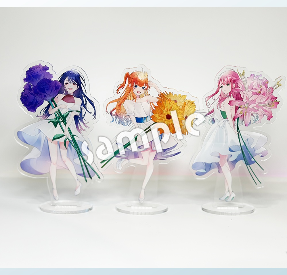 アクリルフィギュアセット(ナギ・ヒナタ・マイ)