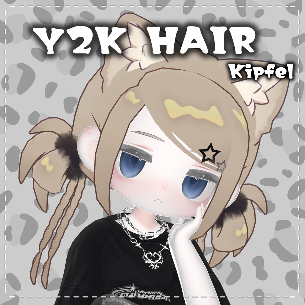 【キプフェル / Kipfel対応】Y2K HAIR