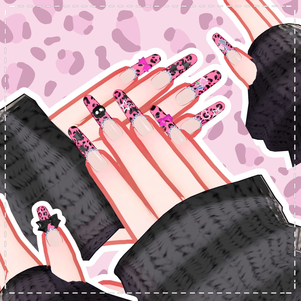 【キプフェル/るるこ対応】ギャルネイル