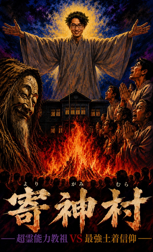 【寄神村】開催記念セット（還り人が嗤う・還り人のお面・響生会会報・御神水ステッカー全種）