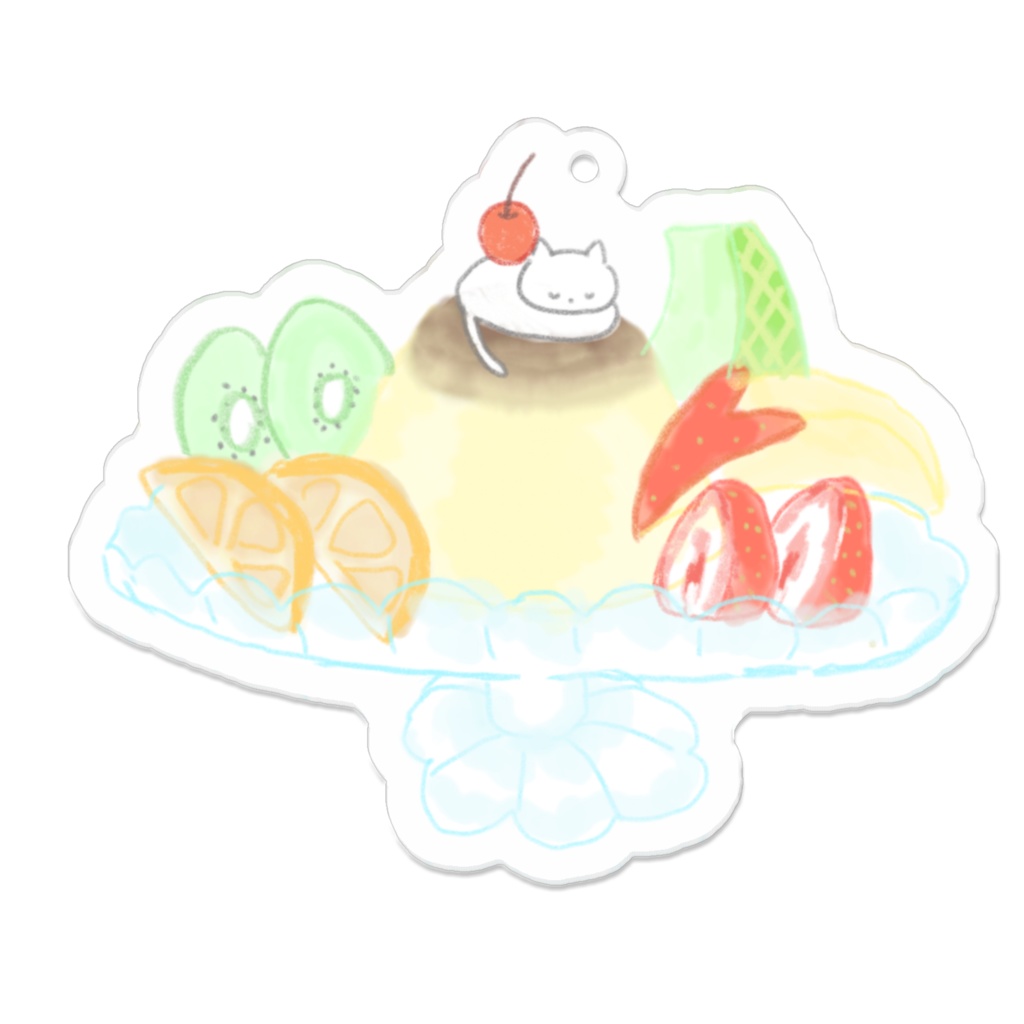 ねこプリン・アラモード