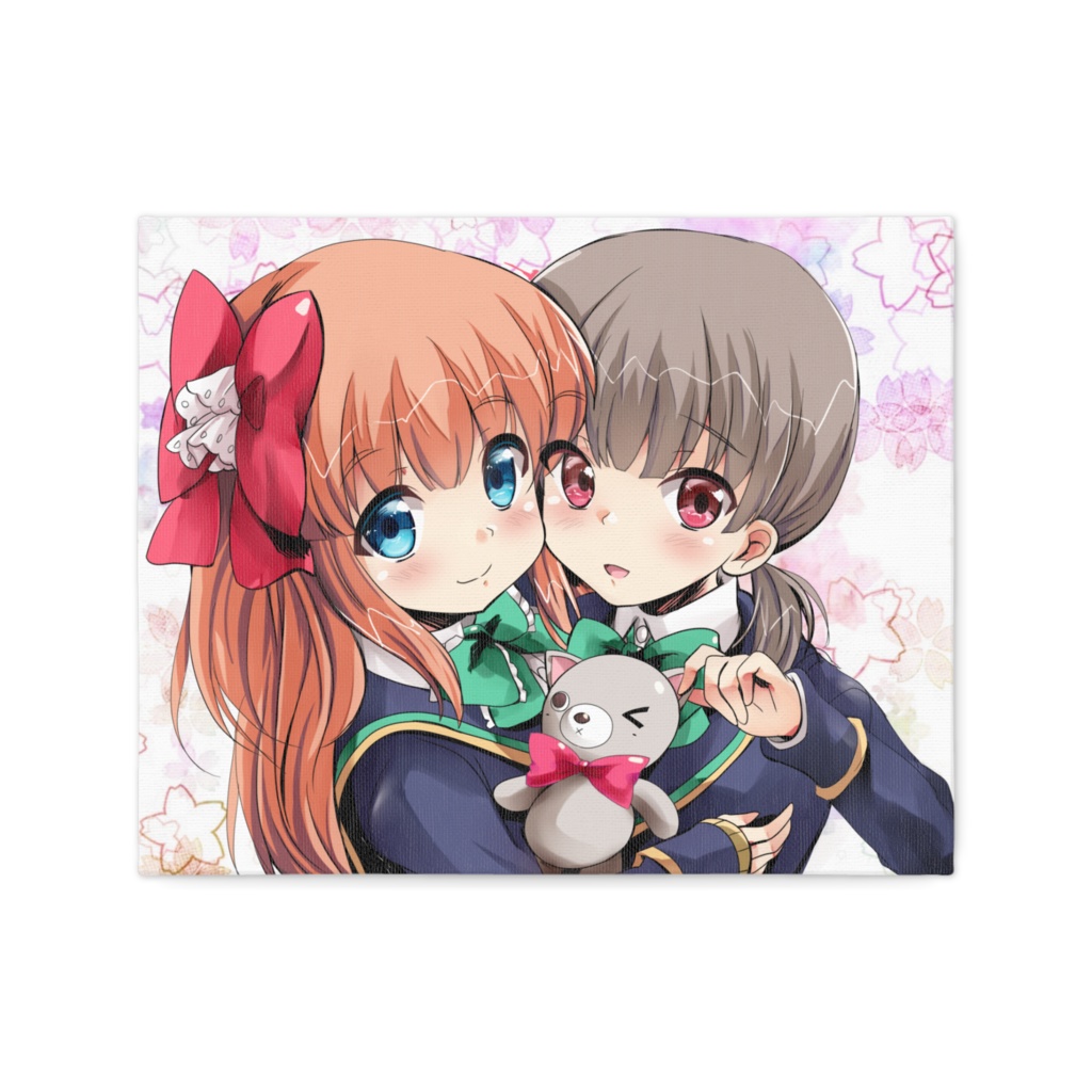 [10周年]苗＆睦の仲良しキャンバス