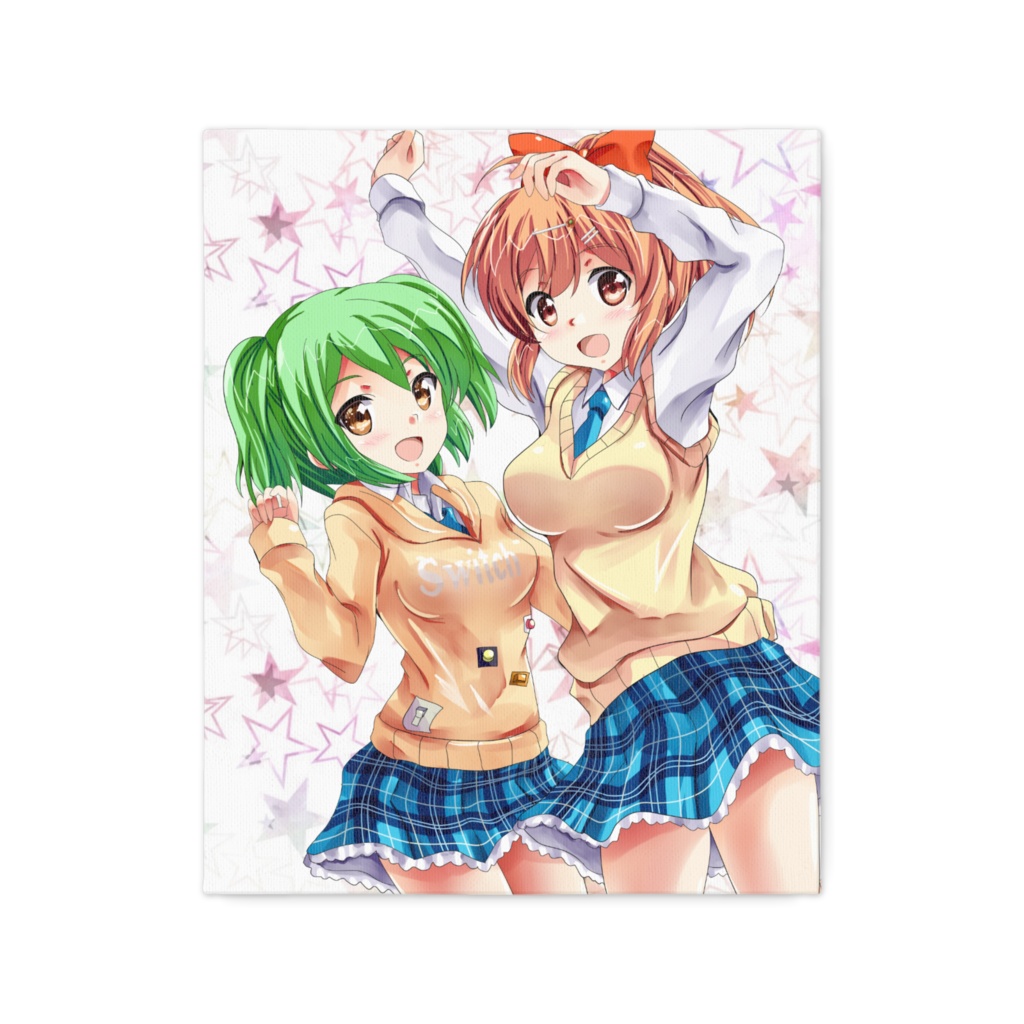 [10周年]明音＆知の仲良しキャンバス