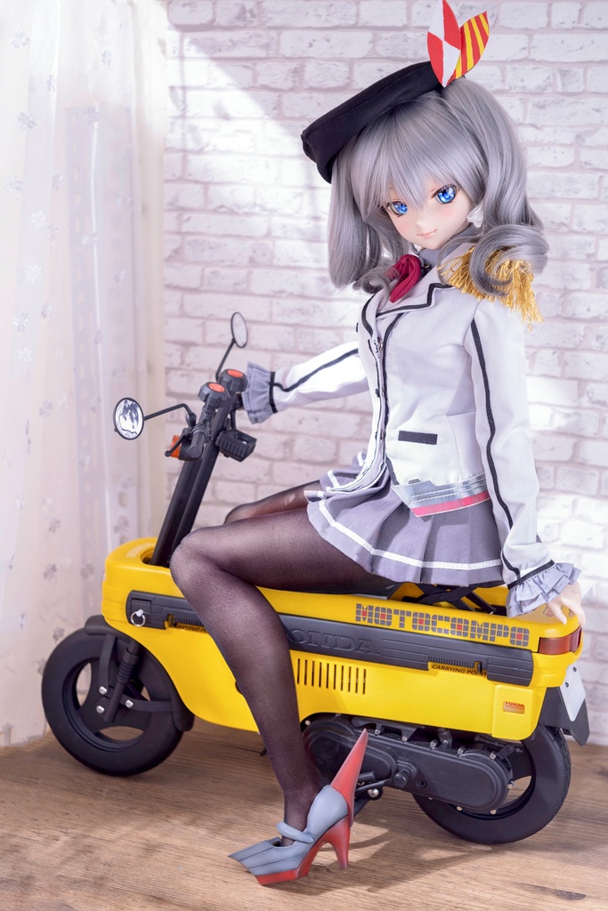 レジン製ドール用1/3モトコンポ 3Dプリント製 オーダーメイド品