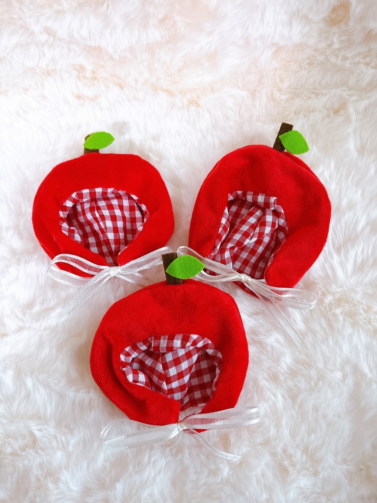 りんごの被り物