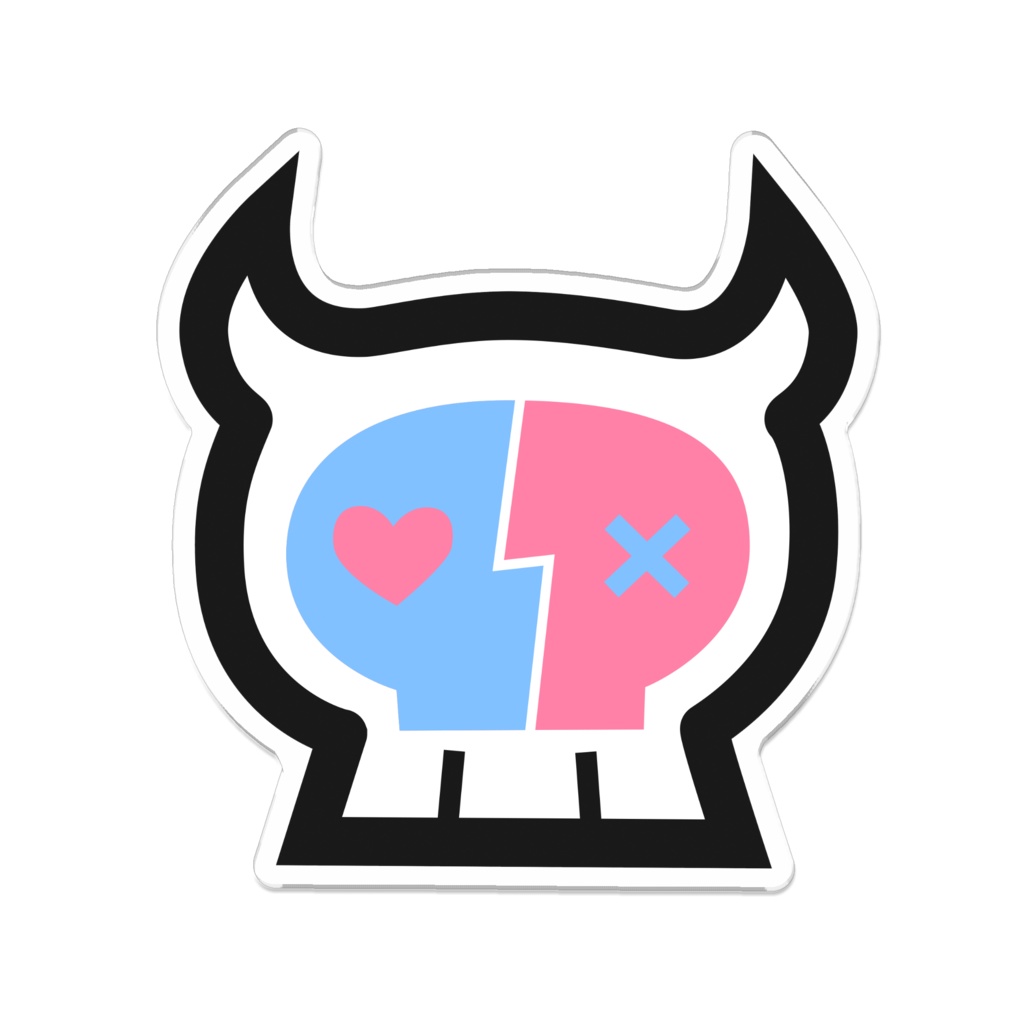 フェンちゃんマーク-アクリルバッチ