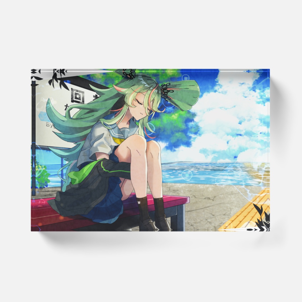 セーラーエアちゃん-アクリルブロック