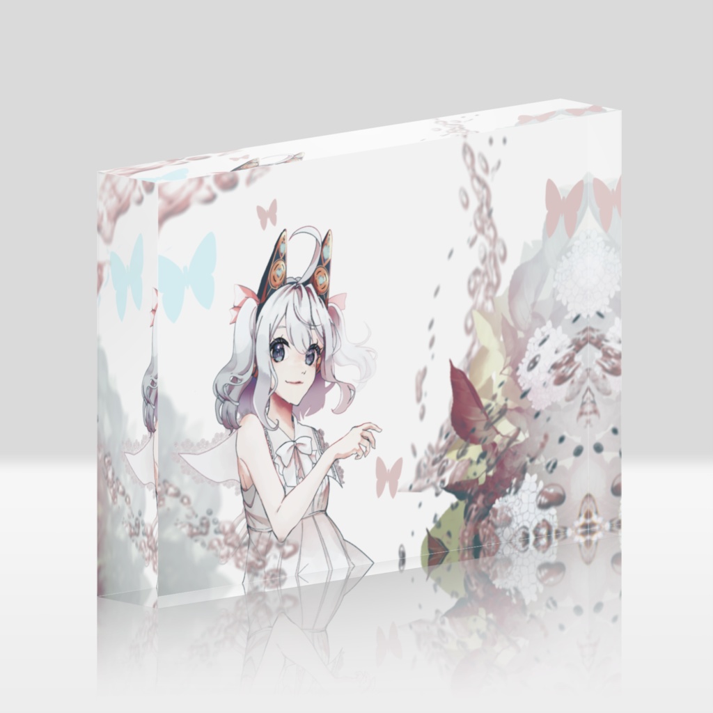 ミルキーなフウちゃん-アクリルブロック