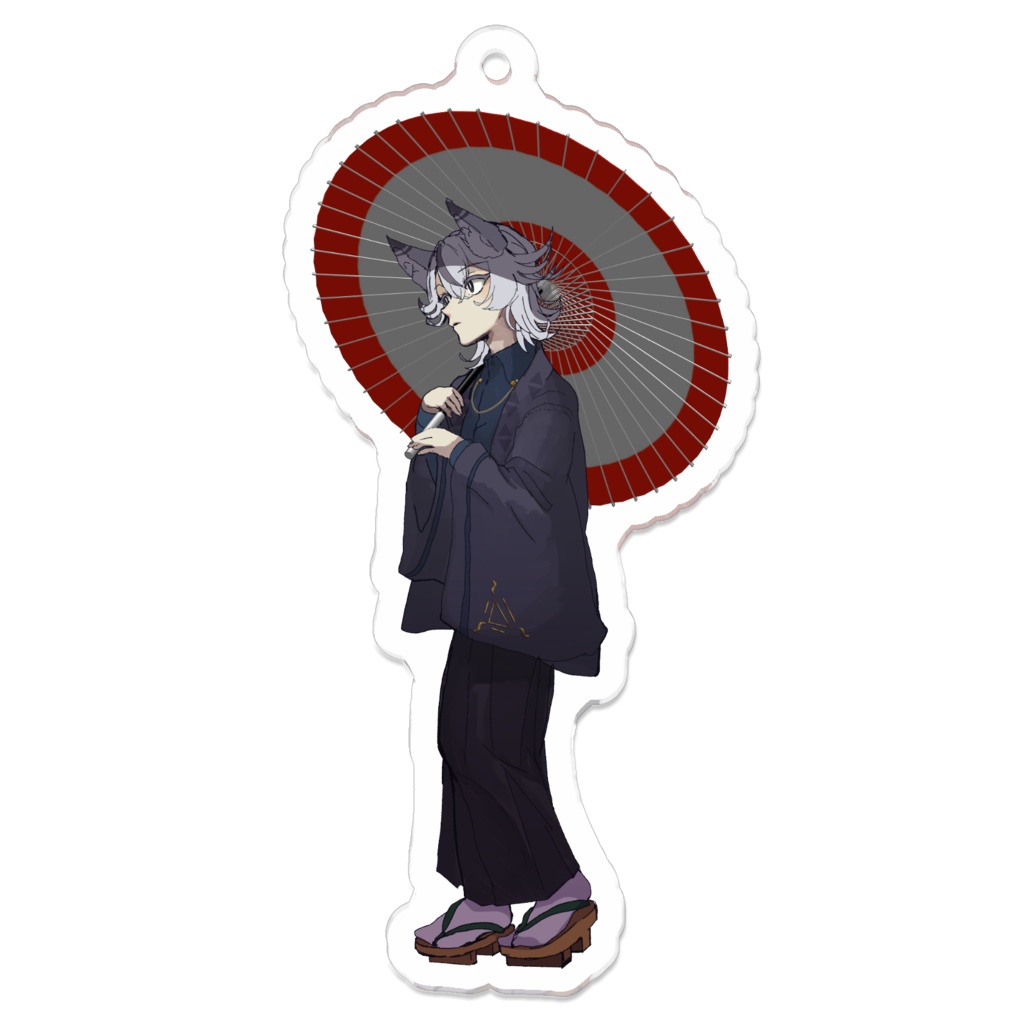 和装ハカセアクリルキーホルダー